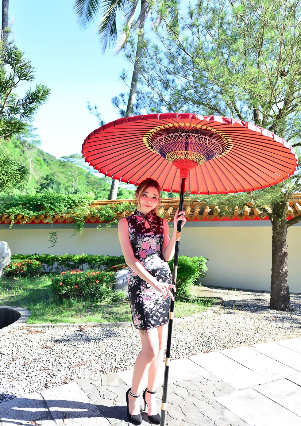 [Mzsock] NO.209 Chen Yingrong short cheongsam high heels beautiful legs street photography#[58P]-52